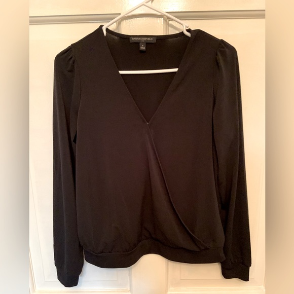 Banana Republic Factory Tops Banana Republic Factory Black Cross